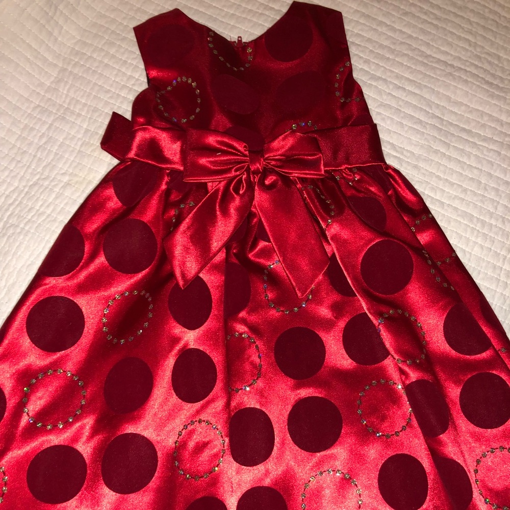 Girls Red Dress
